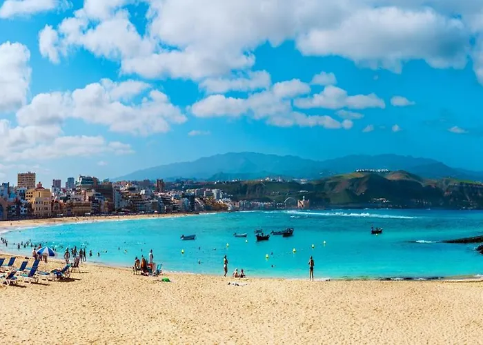 公寓 Luxury Canteras, Pool & Gym